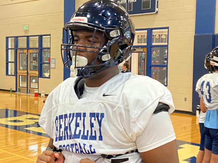 Nihkil Jefferson, OG/DT, Tampa (Fla.) Berkeley Prep